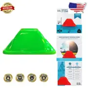 Weather-Resistant 2" Practice Cones - Perfect for Agility and Sports Training