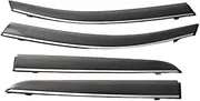 Side Window Visor Compatible for Seat Alhambra 2010 2011 2012 2013 2014 2015 2016 2017 2018 2019 2020 Car Weathershield Rain Deflector