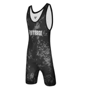 FISTRAGE Men's Wrestling Singlet–Compression Fit, Moisture-Wicking, Athletic Fit