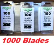 Unger SRB10 Safety Scraper Replacement Blade for SR040 SR500 STMIN (1000 Blades)