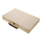 Treasure Box Necklace Case Wooden Sketch Box Sketching Pencil Box
