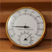 Sauna Thermometer 2 in 1 Fahrenheit Thermometer Hygrometer for Sauna