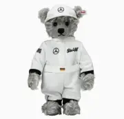 Steiff Mercedes Benz Collaboration Bear Plush Racing Suit with Certificate NEW