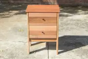 Mansfield 2 Drawer Bedside Table - Solid Spotted Gum Timber - Made in Australia