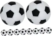 FUNNETOYU 10pcs Foosball Table Balls Replacement Balls for Tabletop Soccer Games Compatible with Standard Foosball Tables Indoor Fun