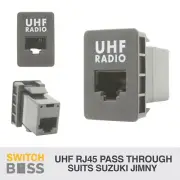 RJ45 UHF RADIO Pass Through suits Suzuki Jimny JB74 JB64W Dash Socket Printed (for: Suzuki)