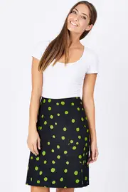 Patch Pocket Aline Skirt--ESS-W171F
