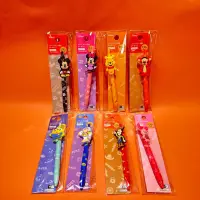 在飛比找蝦皮購物優惠-大創日本 X 迪士尼人物圓珠筆帶橡膠夾