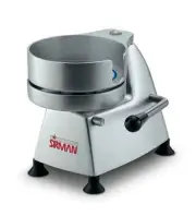 Sirman USA SA 150 6" Diameter Stainless Steel Manual Hamburger Patty Press
