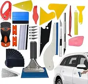 Wrap Tool Kit - Automotive Wrap Installation Kit,Window Tint Film Car Wrapping Tools, Windshield and Car Wrap Tint Squeegee Kit for Film Installation