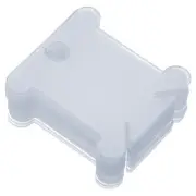 150 Pcs Plastic Floss Bobbins Thread Cards Cross DIY Sewing Storage Blue