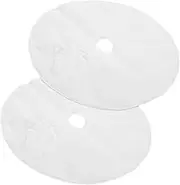 ULTECHNOVO 2pcs Balloon Arch Balloons Balloon Centerpiece Umbrella Weight Water Bag Balloon Garland Accessories Water Weight Bag Water Bags for Weight Balloon Bags Weight Bags Pvc White