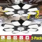 2 Pack LED Garage Lights 200W, 16000lm Deformable Led Garage Light Shop Light US