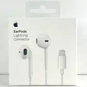 Genuine Apple Wired EarPods Lightning Connector Jack Adapter Headphone Headset