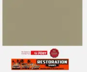 HOLDEN HK HT HG UTE ROOF HOOD LINING CHAMOIS sandpaper (7B)
