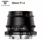 TTArtisan 35mm F1.4 APS-C MF Lens for M43 Panasonic Olympus Lumix G7 LX7 Camera