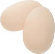 LIFKOME Men's Chest Pads 2pcs Professional Push-up Pads Non-woven Self-adhesive Silicone Comfortable Attractive for Summer