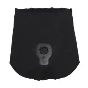 Sunscreen Face Cover With Fan Multipurpose Ice Silk Touch Breathable Lightwe Fit