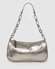 Pewter Milena Basic Mini Bag