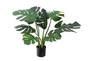 75cm Potted Faux Monstera Vine Plant Artificial Flowers Interior Decoration