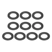 M22 Carbon Steel Flat Washer 10pcs 23x38.6x2.8mm Grade 8.8 Alloy Steel Fasteners