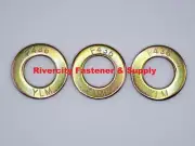 (10) 9/16 F436 SAE Grade 8 Hardened Flat Washers 9/16 ID x 1-5/32 OD ZY