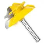 51mm x 8mm 45Degree Mitre Miter Lock Clamp Joint Router Cutting Drill Bit Tool