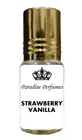 STRAWBERRY VANILLA Perfume Oil by Paradise Perfumes - Gorgeous Fragrance Oil 3ml