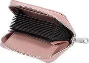 [TOGEVAL] Capacity Accordion Card Holder Pouch Stylish Cowhide Credit Card Storage Bag Compact Wallet for Id and Bank Practical and Portable Design