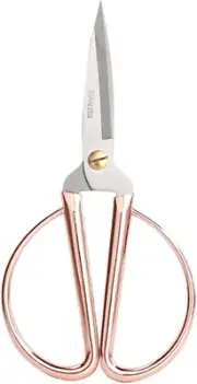 6 Inch All Stainless Steel Sewing Scissors, Tailor Scissors for Embroidery, Sew