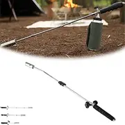 Sherem Weed Terminator, Weed Torches for Outside, Flame Torch Weed Killer, Blow Torch for Weeds, Detachable Long Arm Weed Torch & Flame Control Valve for Garden (Black)