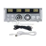 VU Meter Rhythm Light with Handle Desk Decor Punk Gift for Music Enthusiasts
