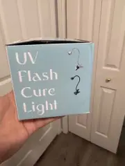 Brand new UV flash cure light black