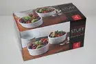 Cooking Stuff Basics Stackable Ramekin Set White Brand New in Box