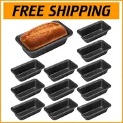 Non-Stick Baking Mini Loaf Pans - 6.1 x 3.3 Inch, Perfect for Everyday Treats