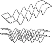 NOLITOY Piece Metal Taco Rack Set Baking Serving Stand Sturdy Construction for Family Guests