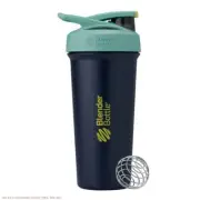 BlenderBottle 25oz Strada Sleek Stainless Steel Tumbler - Navy/Teal