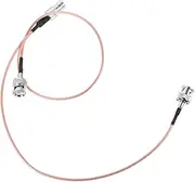 SWOOMEY Cable Extension Antenna Wire Extension High Frequency Signal Transmission Dual Shielded Pure Copper Plated Silver for Tv Cameras Video Equipment
