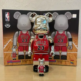 Bearbrick Be@rbrick 庫柏力克熊 Micheal Jordan 麥克喬丹 1998 400% 100%