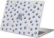 BlHMCASE Compatible with MacBook Air 13 inch Case M1 A2337 A2179 A1932 2022 2021 2020 2019 2018 Release, Cute Blueberry Protective Hard Shell Matte Cover for MacBook Air 13.3 inch