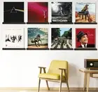 Set Of 8 Vinyl Record Storage Holder Display Stand Shelves Shelf Records Frame