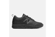 New Balance Womens WID806K1 Low Top Lace Up Work Sneaker - Black