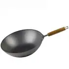 Peking Wok Stir Fry Pan Induction Cookware Made in Japan 33cm S-4677