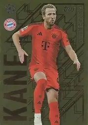 Match Attax 2024 2025 Harry Kane Gold Edge Trading Card