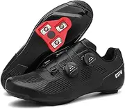 Unisex Road Cycling Shoes Compatible with Peloton Delta Cleats Anti-Slip Indoor Outdoor Bike Shoes