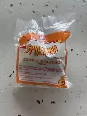 1995 Spiderman McDonalds Happy Meal Toy - Scorpion Stingstriker Rare