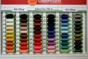 Gutermann Extra Fine Polyester Sewing Thread 200m Spool, Please Select Colour
