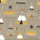 【臺灣喜佳】進口布料/美式布料/帳篷小徑系列-印地安帳棚
