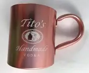 Tito's Handmade Vodka Lightweight Mule Mug Original Version New Unused Austin TX
