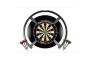 Target Darts OMNI Microband 3 Dart Board, Black Surround, + Darts
